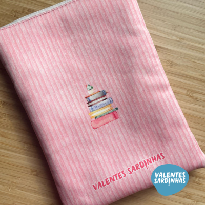 Bolsa para Livros - Fecho | Bombazina