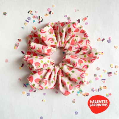 Scrunchies Morango