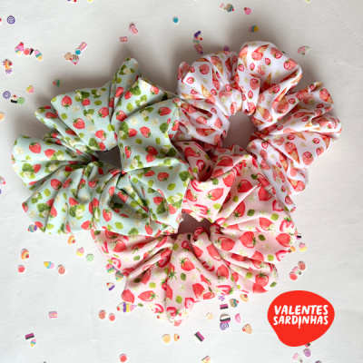 Scrunchies Morango