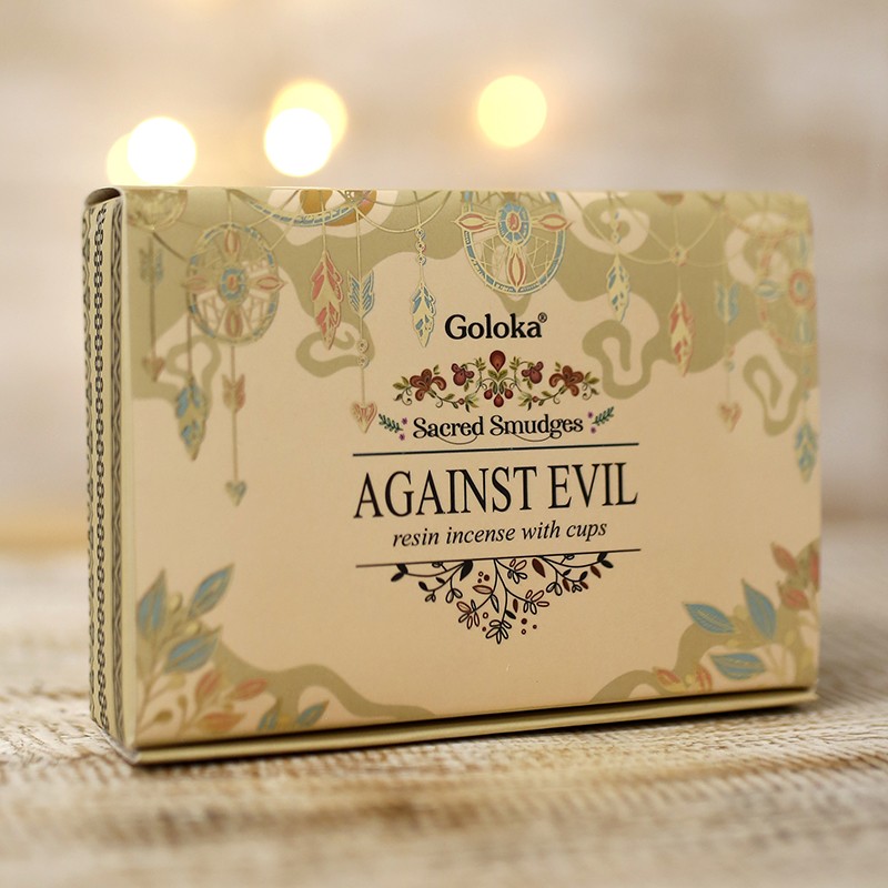 Contra o Mal - Copos de Incenso Sambrani Goloka Contra o Mal - Copos de Incenso Sambrani Goloka