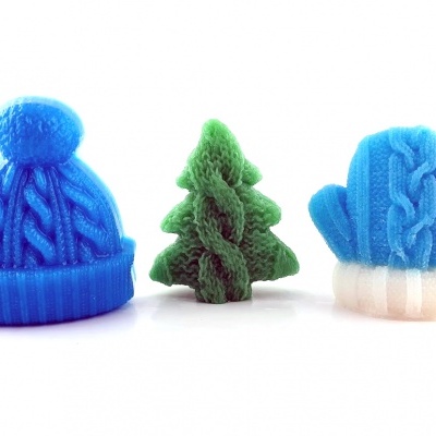 Gorros, Arvores e Luvas de Sabonete