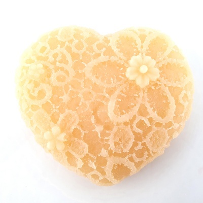 Coração Rendado em Sabonete