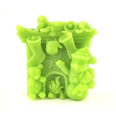 Lareira de Natal em Sabonete