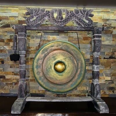 Gongo de Meditação Com Suporte 100cm