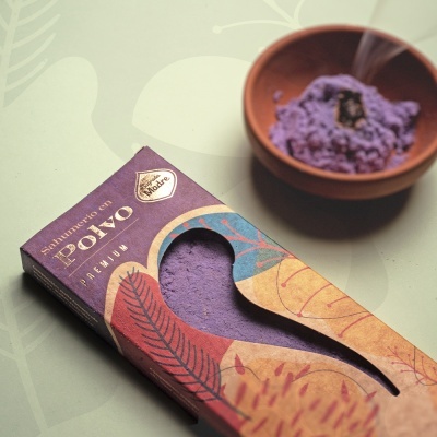 Incenso em Pó Premium Sagrada Madre - Lavanda