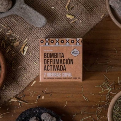Bombitas Defumação Ativada 7 Ervas e Copal - Sagrada Madre