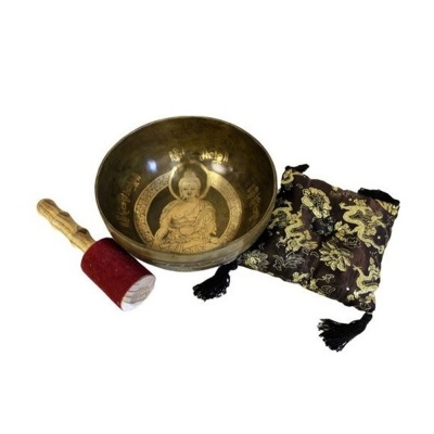 Taça Tibetana Artesanal em Bronze