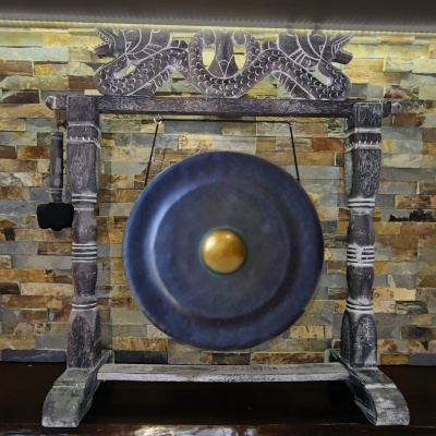 Gongo de Meditação Com Suporte 100cm