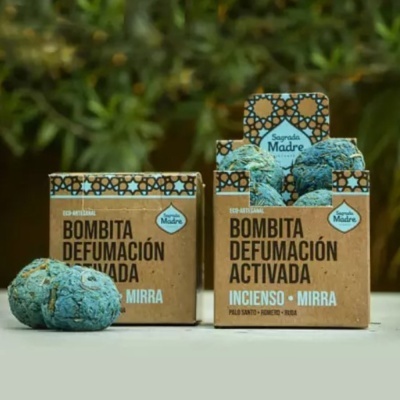 Bombitas Defumação Ativada Incenso e Mirra - Sagrada Madre