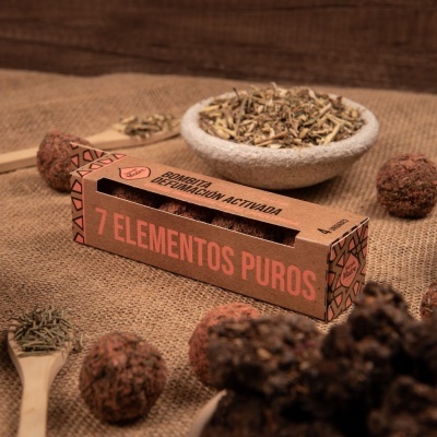 Bombitas Defumação Ativada 7 Elementos Puros - Sagrada Madre