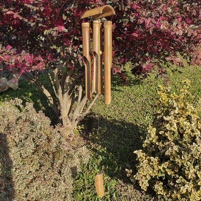 Espanta Espíritos em Bambu 4 Canas