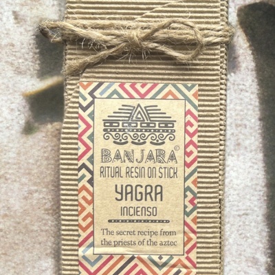 Incenso Natural de Resina para Rituais - Yagra