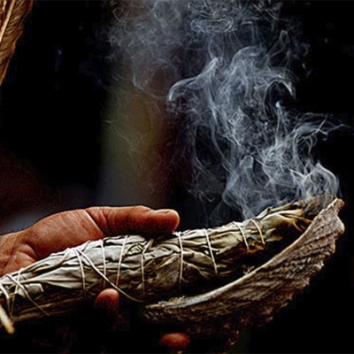 Tocha de Sálvia Branca Tocha de Sálvia Branca