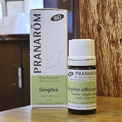 Óleo Essencial de Gengibre Bio - Pranarôm
