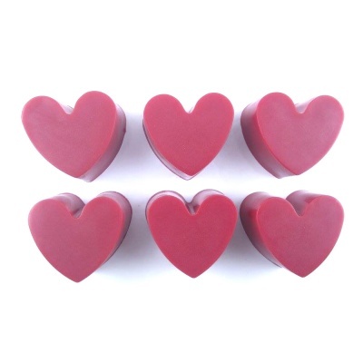 Coração em sabonete