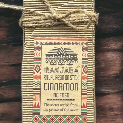Incenso Natural de Resina para Rituais - Canela