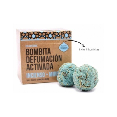 Bombitas Defumação Ativada Incenso e Mirra - Sagrada Madre