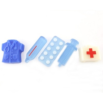 Conjunto de Médico em Sabonete