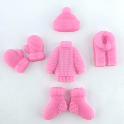 Conjunto Tricot em Sabonete