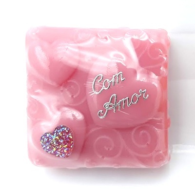 Corações em Sabonete