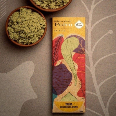Incenso em Pó Premium Sagrada Madre - Yagra