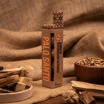 Bombitas Defumação Ativada Pau Santo - Sagrada Madre