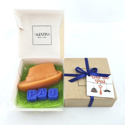 Coffret Chapéu 2 em sabonete