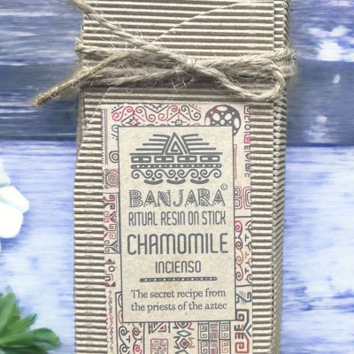 Incenso Natural de Resina para Rituais - Camomila