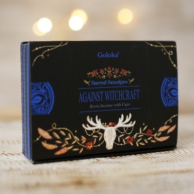 Contra Bruxaria - Copos de Incenso Sambrani Goloka
