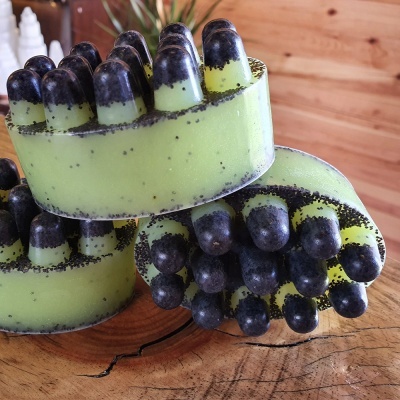 Sabonete Esfoliante Sementes de Papoila