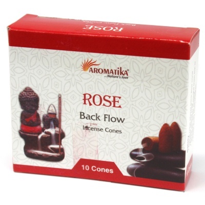 Cones incenso Refluxo Aromatika - Rosas