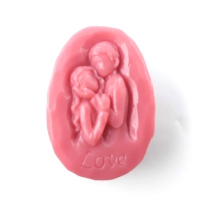 Noivos escultura em sabonete