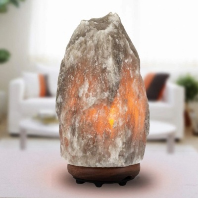 Candeeiro de sal dos Himalaias Cinzento