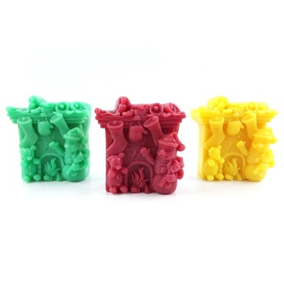 Lareira de Natal em Sabonete