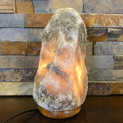 Candeeiro de sal dos Himalaias Cinzento