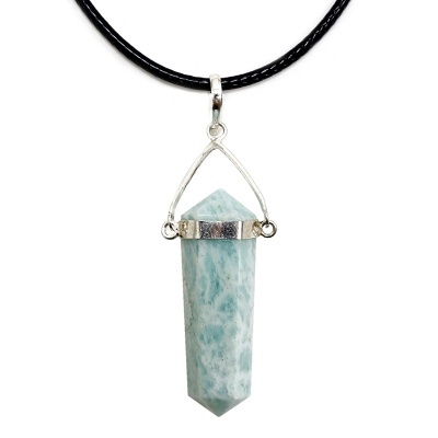 Colar com Pendente Amazonita