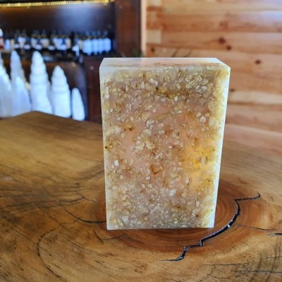 Sabonete Esfoliante Leite de Cabra e Aveia