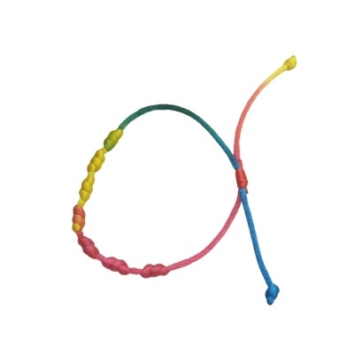 Pulseira de 7 Nós Colorida