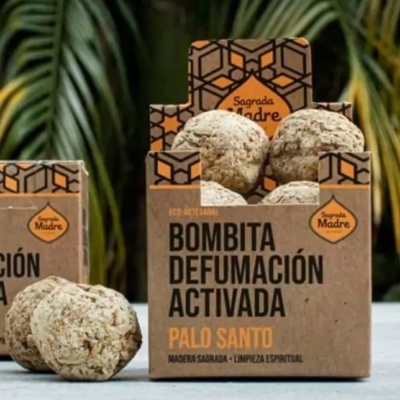 Bombitas Defumação Ativada Pau Santo - Sagrada Madre
