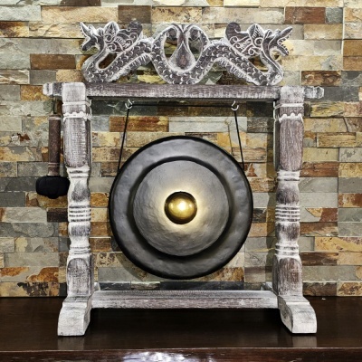 Gongo de Meditação Com Suporte 80cm