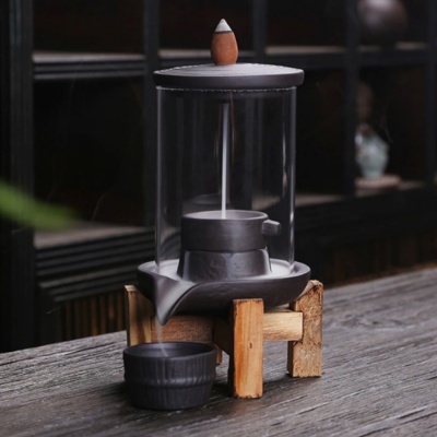 Queimador Incenso Refluxo - Casa de Chá