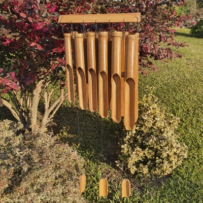 Espanta Espíritos em Bambu 12 Canas