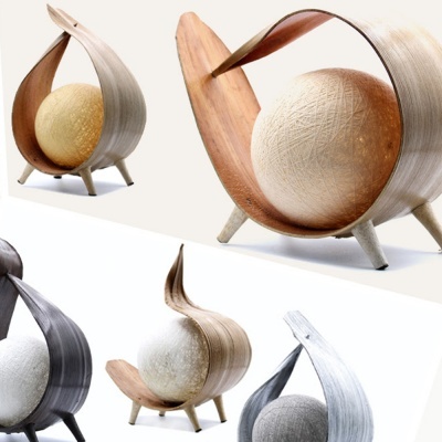 Candeeiros de Folha de Côco Natural