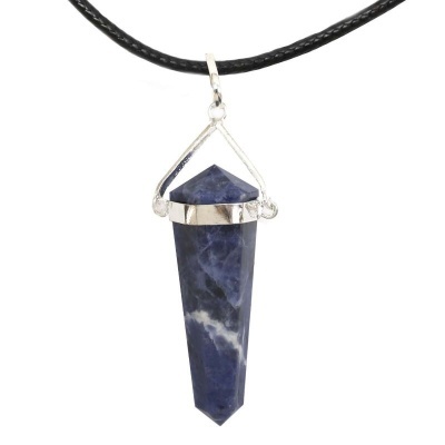Colar com Pendente Lápis-Lazúli