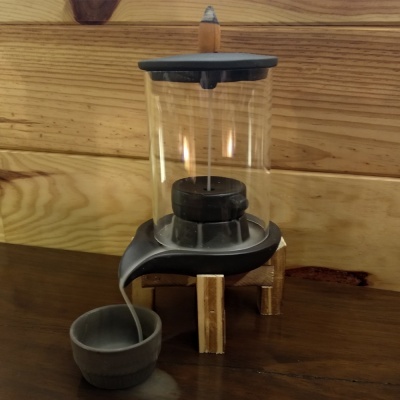 Queimador Incenso Refluxo - Casa de Chá