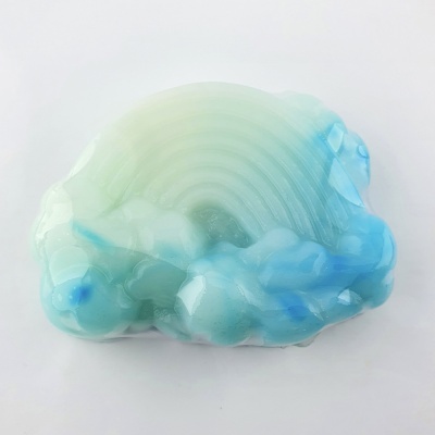 Arco-íris com Nuvem em sabonete