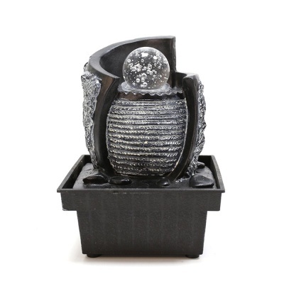 Fonte de Água Feng Shui - Cascata Prateada