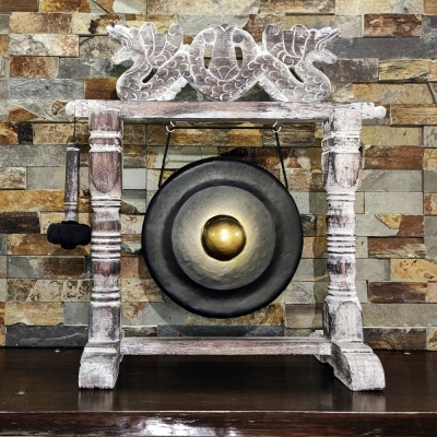 Gongo de Meditação Com Suporte 60cm