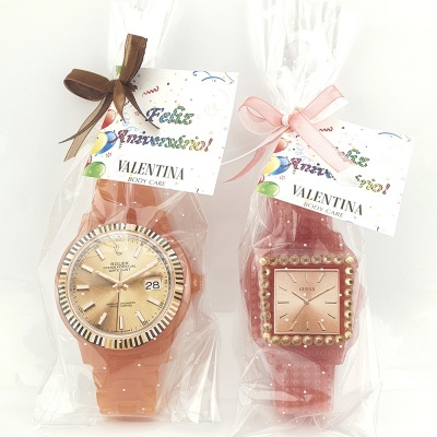 Relógio de Homem em sabonete