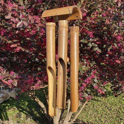 Espanta Espíritos em Bambu 4 Canas